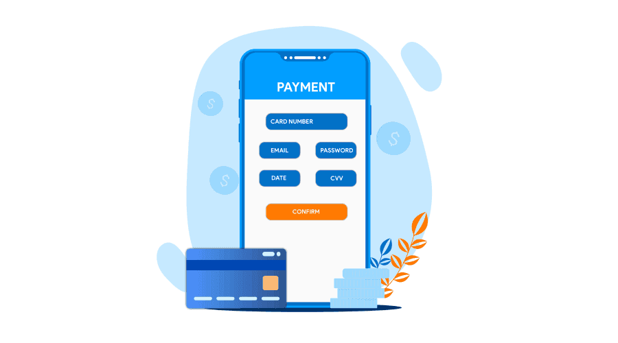 Pay by credit card